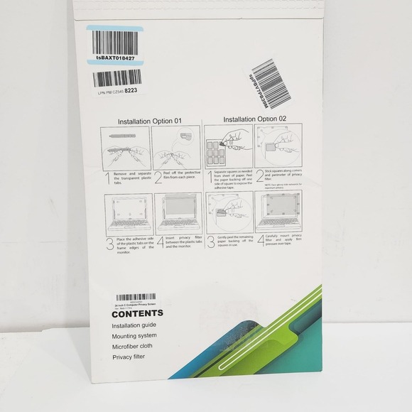 24 Inch Computer Privacy Screen Filter for 16:9 Widescreen Monitor Anti Blue - Picture 4 of 7